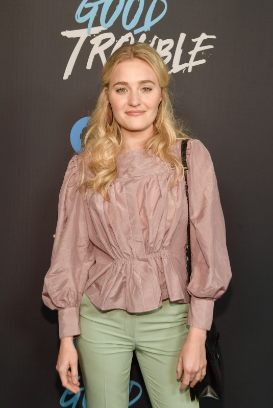 AJ MICHALKA at Good Trouble Premiere in Los Angeles 01/08/2019