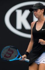 AJLA TOMLJANOVIC at 2019 Australian Open at Melbourne Park 01/15/2019