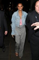 ALESHA DIXON Leaves Britain