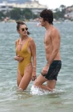ALESSANDRA AMBROSIO in Swimsuit at a Beach in Brazil 01/04/2019