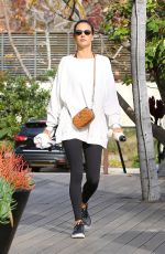 ALESSANDRA AMBROSIO Leaves a Gym in Malibu 01/13/2019