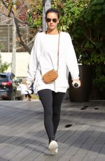 ALESSANDRA AMBROSIO Leaves a Gym in Malibu 01/13/2019