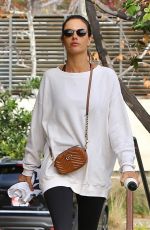 ALESSANDRA AMBROSIO Leaves a Gym in Malibu 01/13/2019