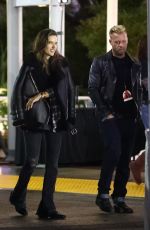 ALESSANDRA AMBROSIO Leaves I Am the Highway: A Tribute to Chris Cornell Concert in Inglewood 01/16/2019