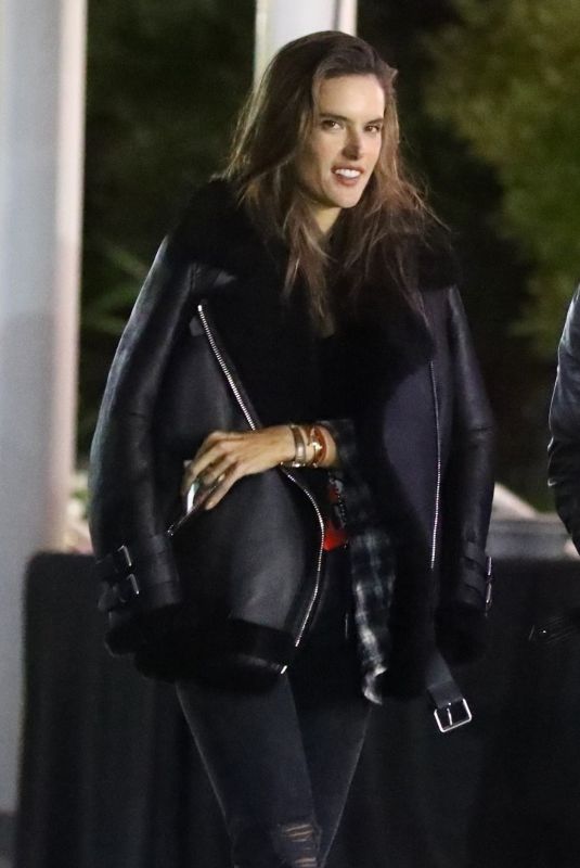 ALESSANDRA AMBROSIO Leaves I Am the Highway: A Tribute to Chris Cornell Concert in Inglewood 01/16/2019
