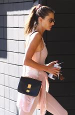 ALESSANDRA AMBROSIO Leaves Pilates Class in Los Angeles 01/19/2019