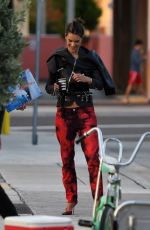 ALESSANDRA AMBROSIO on the Set of a Photoshoot in Miami 01/22/2019