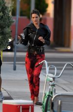 ALESSANDRA AMBROSIO on the Set of a Photoshoot in Miami 01/22/2019