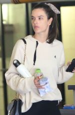 ALESSANDRA AMBROSIO Out and About in Santa Monica 01/21/2019