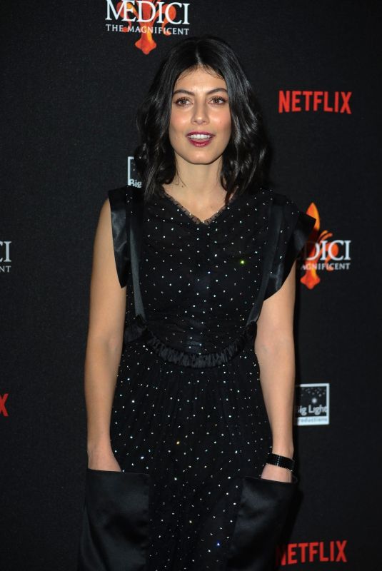 ALESSANDRA MASTRONARDI at Medici: The Magnificent Special Screening in London 01/18/2019