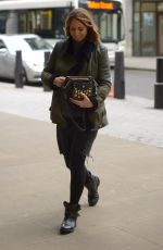 ALEX JONES Arrives at The One Show in London 01/15/2019