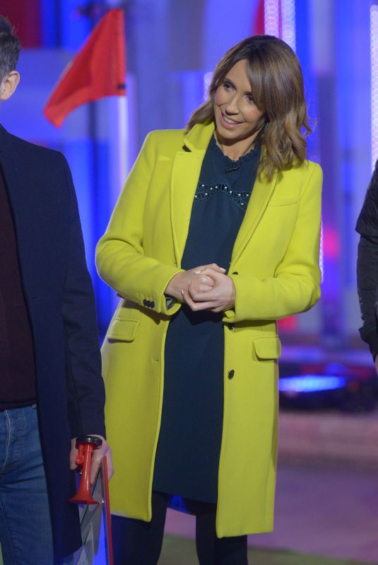 ALEX JONES at The One Show in London 01/23/2019