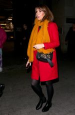 ALEX JONES Leaves The One Show in London 01/17/2019