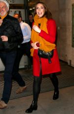 ALEX JONES Leaves The One Show in London 01/17/2019