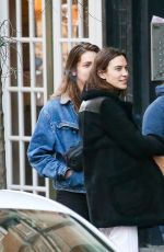 ALEXA CHUNG Out and About in New York 01/08/2019