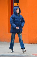 ALEXA CHUNG Out and About in New York 12/30/2018