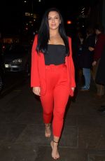 ALEXANDRA CANE and KATE LAWLER at Ours Restaraunt in London 01/25/2019