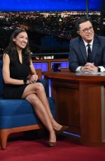 ALEXANDRIA OCASIO-CORTEZ at Late Show with Stephen Colbert 01/21/2019