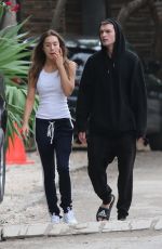 ALEXIS REN Out and About in Tulum 01/04/2019