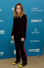 ALICE ENGLERT at Them That Follow Premiere at Sundance Film Festival 01/27/2019