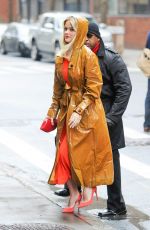 ALICE EVE Out in New York 01/08/2019