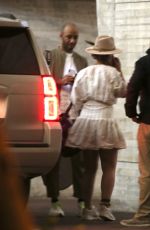 ALICIA KEYS and Swizz Beatz at Cancun International Airport 01/28/2019