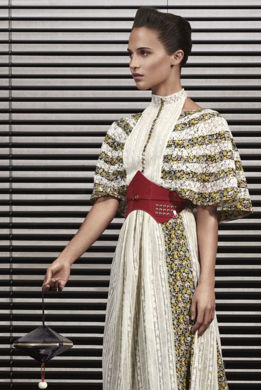 ALICIA VIKANDER for Louis Vuitton, January 2019