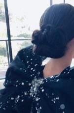 ALISON BRIE Getting Ready for SAG Awards in Los Angeles 01/27/2019 Instagram Pictures
