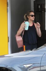 ALISON BRIE Working Out at a Gym in Los Angeles 01/09/2019