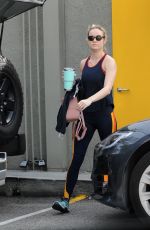 ALISON BRIE Working Out at a Gym in Los Angeles 01/09/2019