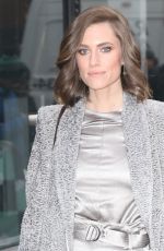 ALLISON WILLIAMS Arrives at AOL Build Studio in New York 011/07/2019