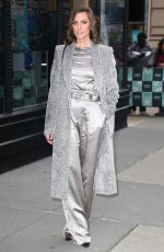 ALLISON WILLIAMS Arrives at AOL Build Studio in New York 011/07/2019