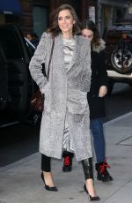 ALLISON WILLIAMS Arrives at AOL Build Studio in New York 011/07/2019