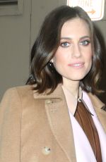 ALLISON WILLIAMS Arrives at Live with Kelly & Ryan in New York 01/08/2019