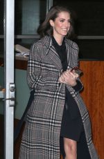 ALLISON WILLIAMS Heading to Late Show with Seth Meyers in New York 01/14/2019