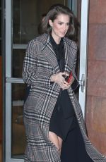ALLISON WILLIAMS Heading to Late Show with Seth Meyers in New York 01/14/2019