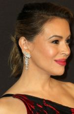 ALYSSA MILANO at Instyle and Warner Bros Golden Globe Awards Afterparty in Beverly Hills 01/06/2019
