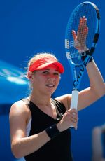 AMANDA ANISIMOVA at 2019 Australian Open at Melbourne Park 01/14/2019