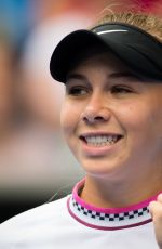 AMANDA ANISIMOVA at 2019 Australian Open at Melbourne Park 01/18/2019