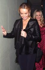 AMANDA HOLDEN Leaves Soho House in London 01/24/2019