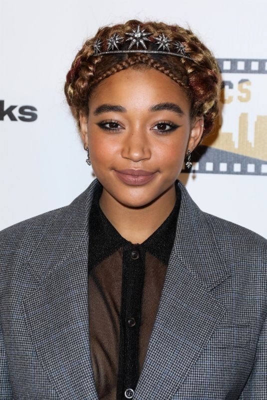 AMANDLA STENBERG at Los Angeles Online Film Critics Society Award 01/09/2019