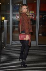 AMBER DAVIES at BBC Radio Studios in London 01/12/2019