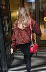 AMBER DAVIES at BBC Radio Studios in London 01/12/2019