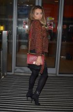 AMBER DAVIES at BBC Radio Studios in London 01/12/2019
