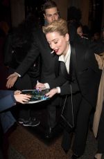 AMBER HEARD Arrives at Her Hotel in Paris 01/22/2019