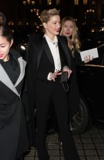 AMBER HEARD Arrives at Her Hotel in Paris 01/22/2019