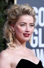 AMBER HEARD at 2019 Golden Globe Awards in Beverly Hills 01/06/2019