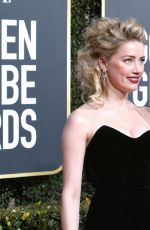 AMBER HEARD at 2019 Golden Globe Awards in Beverly Hills 01/06/2019