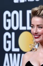 AMBER HEARD at 2019 Golden Globe Awards in Beverly Hills 01/06/2019