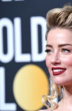AMBER HEARD at 2019 Golden Globe Awards in Beverly Hills 01/06/2019